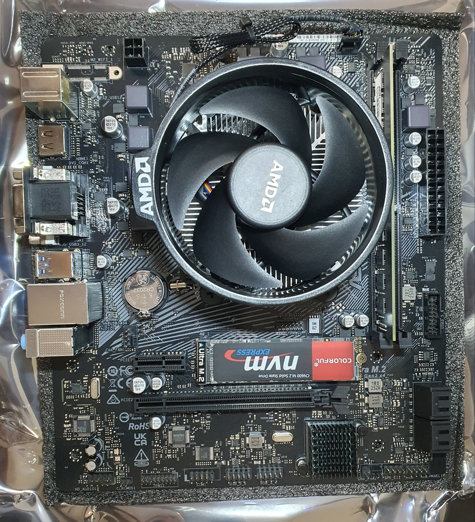 라이젠5 5600G GTX 1050 Ti 캐드용 조립PC